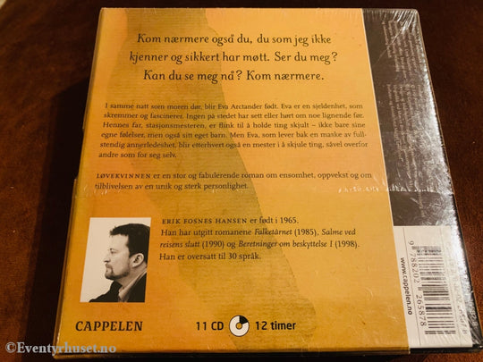 Erik Fosnes Hansen. 2006. Løvekvinnen. Lydbok På 11 Cd. Ny I Plast!