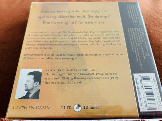 Erik Fosnes Hansen Løvekvinnen. Lydbok på CD. Ny i plast!