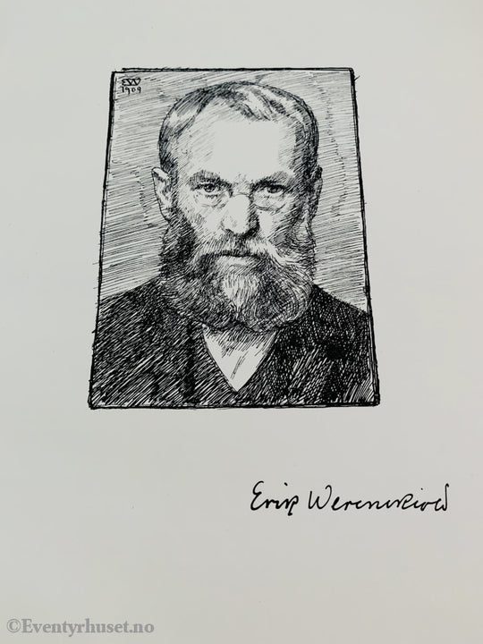 Erik Werenskiold. 1910. Samtlige Tegninger Og Studier Til Norske Folkeventyr Ved P.chr. Asbjørnsen