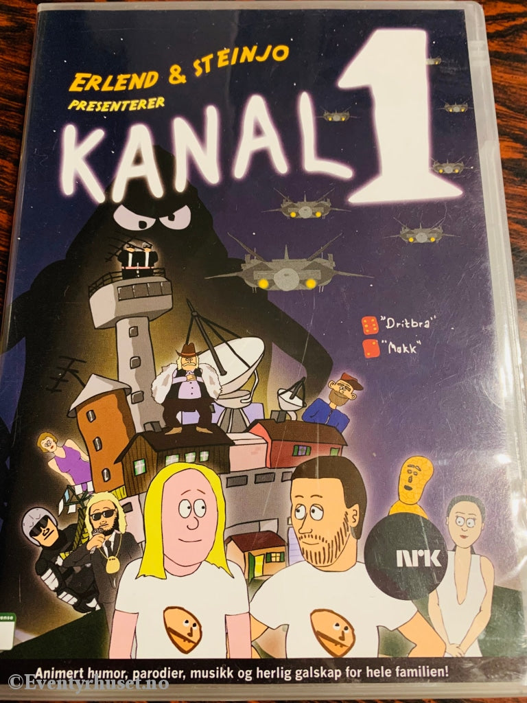 Erlend & Steinjo Presenterer Kanal 1 (Nrk). 2007. Dvd. Dvd