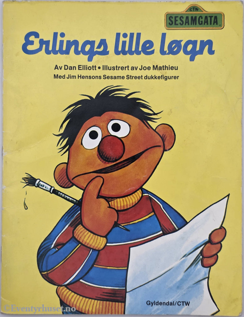 Erlings lille løgn. Hefte.