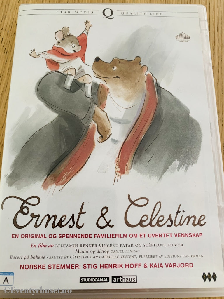 Ernest & Celestine. Dvd. Dvd