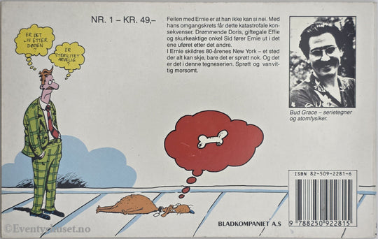 Ernie sjekker damer. Pocketbok.