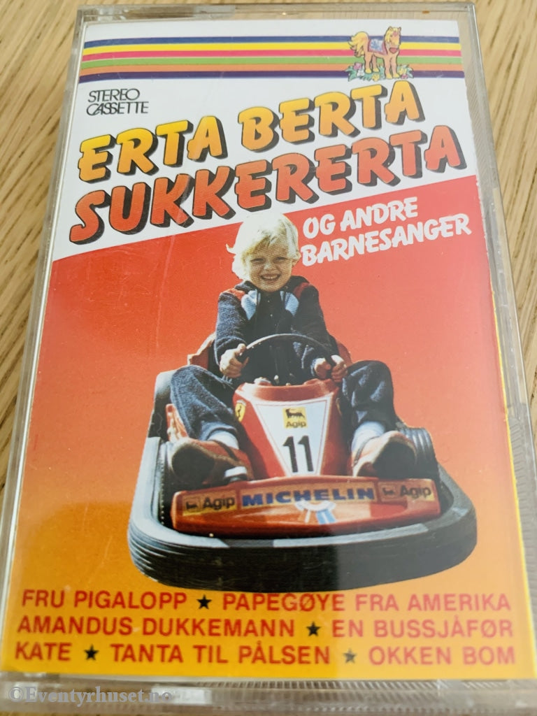 Erta Berta Sukkererta Og Andre Barnesanger. Kassett. Kassett (Mc)