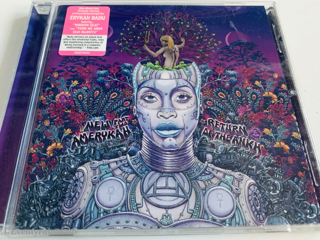 Erykah Badu 2008. New Amerykah Part One (4th World War). CD
