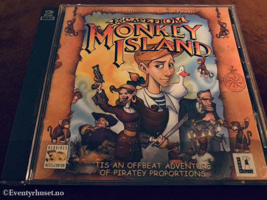 Escape from Monkey Island. PC-spill.