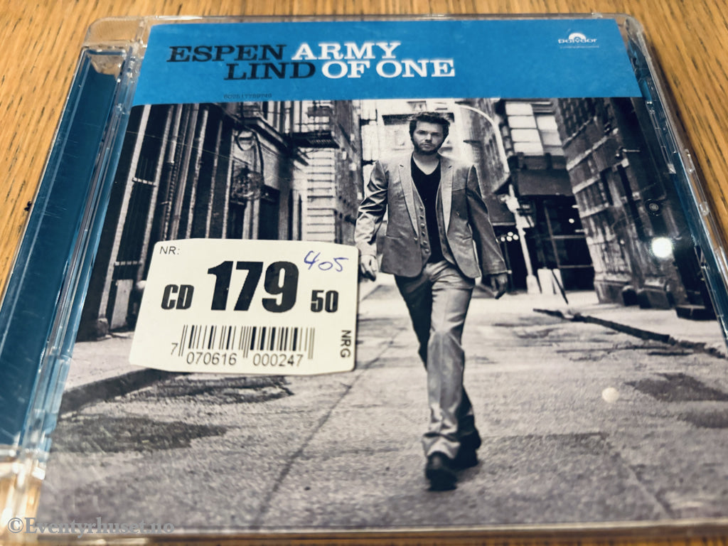 Espen Lind – Army of One (2008). CD.