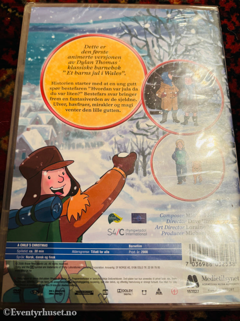 Et barns jul. DVD. Ny i plast!