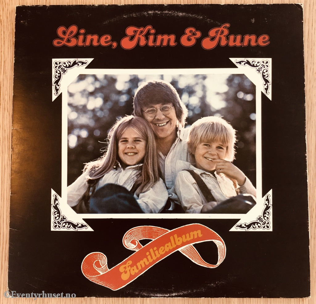 Et Familiealbum. Line Kim & Rune. 1979. Lp. Lp Plate