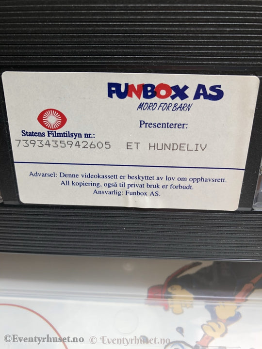 Et Hundeliv. Vhs. Vhs