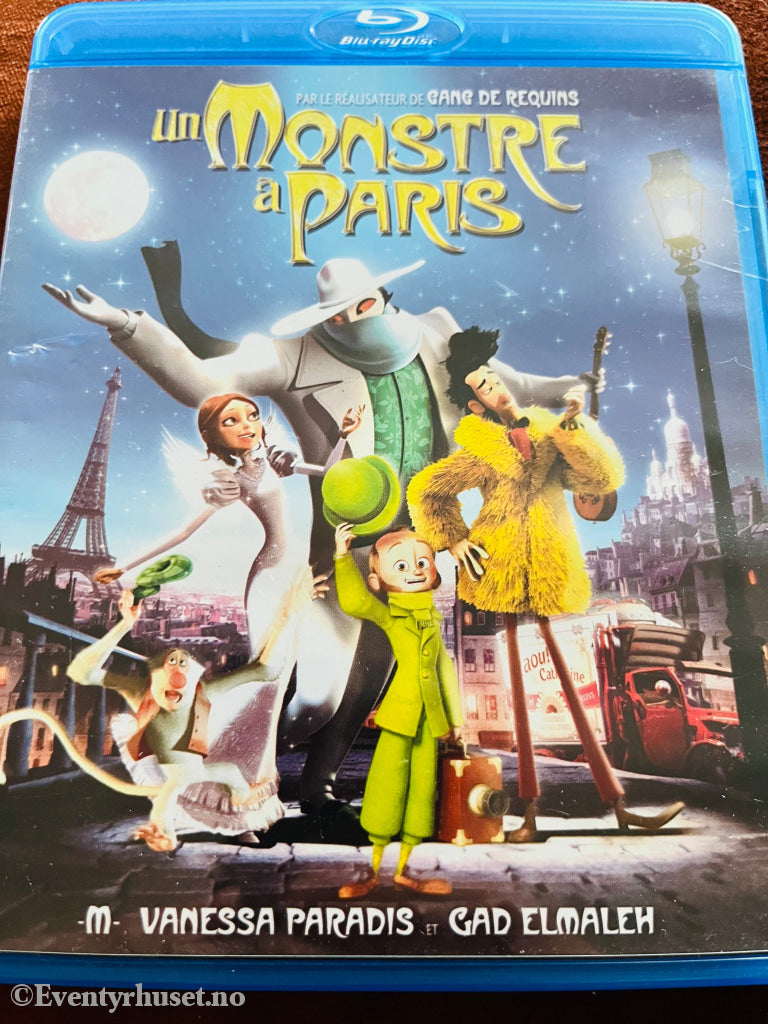 Et Monster I Paris. Blu Ray. Fransk Utgave Med Engelsk Tale. Blu-Ray Disc