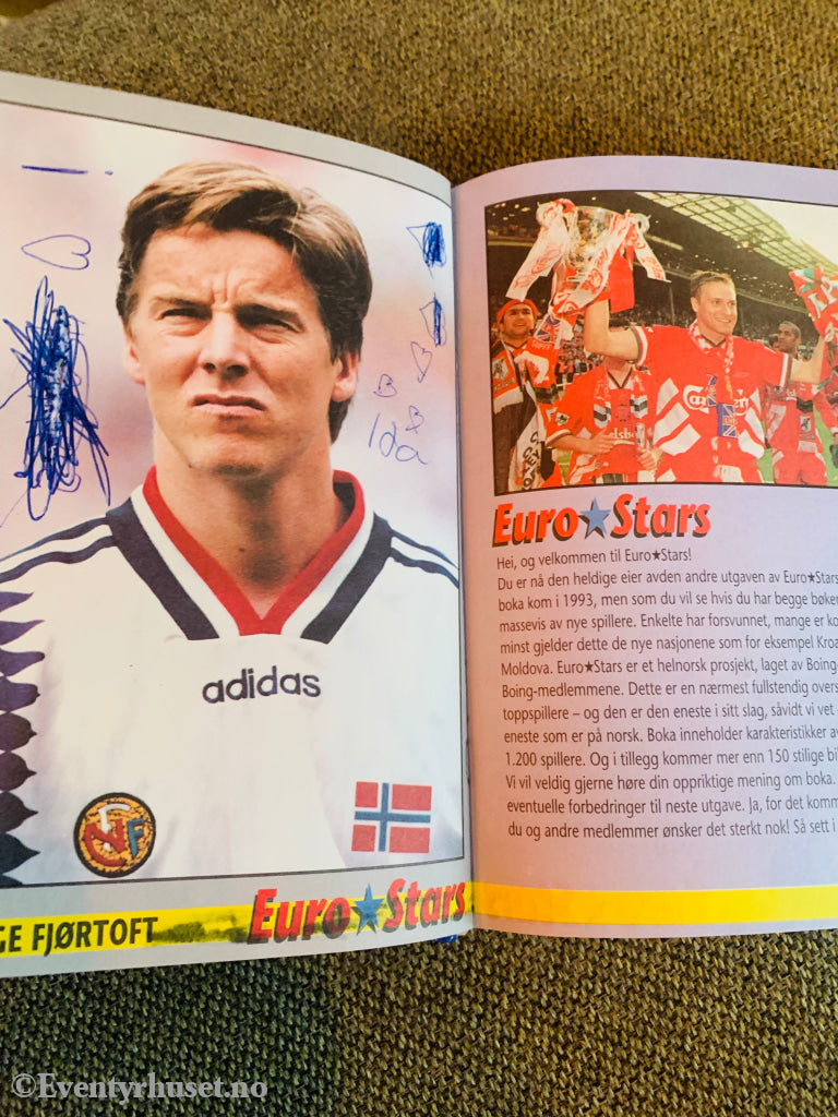 Euro Stars (Boing). 1993/95. Fotballbok. Fortelling