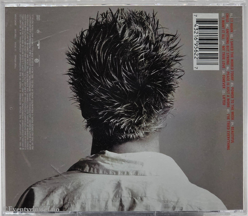 Eurythmics – 1999 – Peace – Musikk-CD.