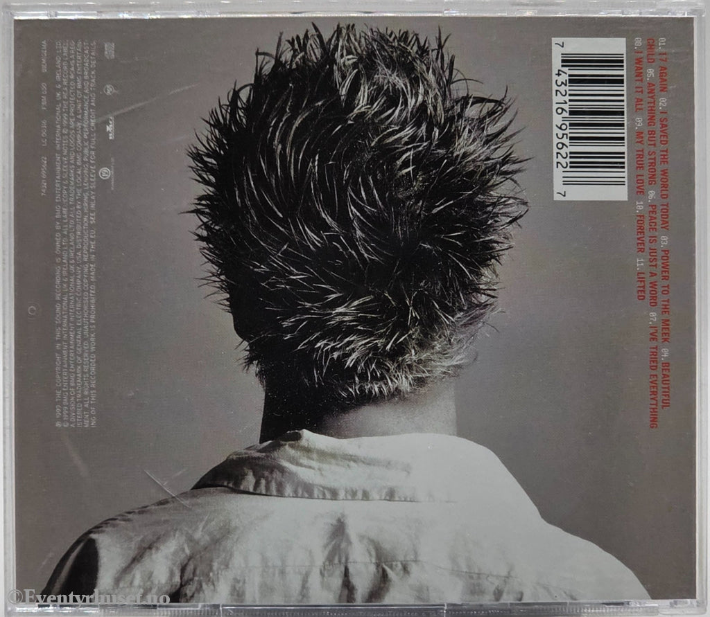 Eurythmics – 1999 – Peace – Musikk-CD.