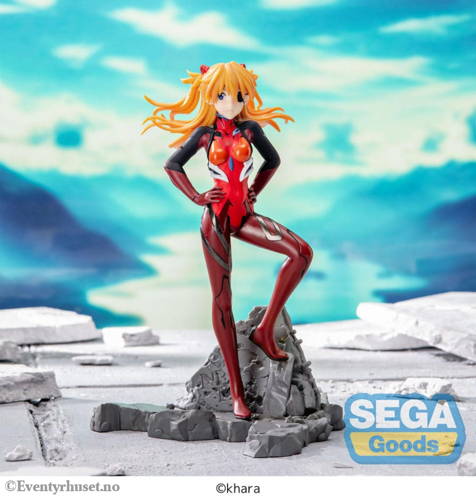 Evangelion: 3.0 + 1.0 Thrice Upon a Time Luminasta PVC Statue Asuka Shikinami Langley Vignetteum 30th Anniversary Ver.