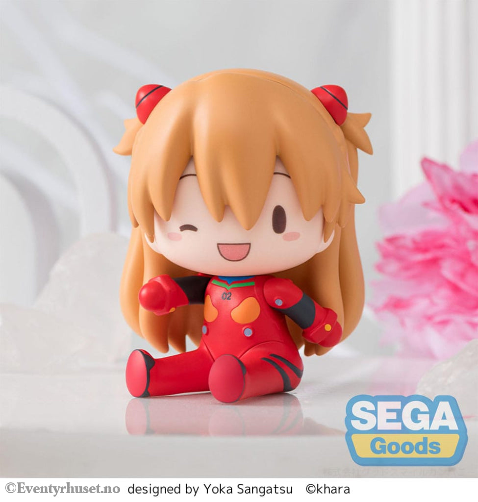 Evangelion: New Theatrical Edition Fuwa Petit Chibi Figure Asuka Plug Suit 8 cm Manga & Anime
