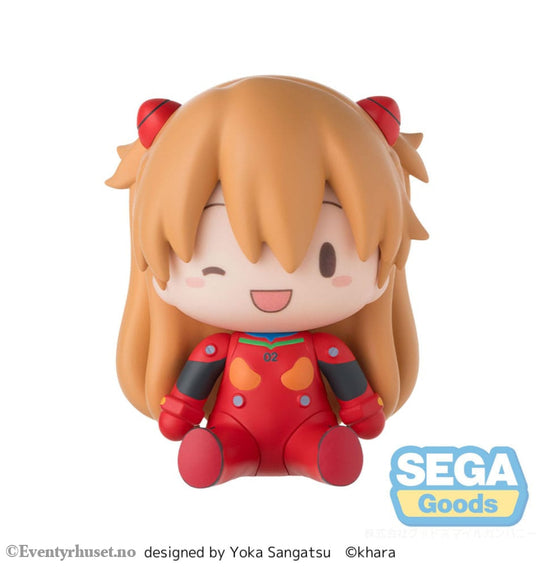 Evangelion: New Theatrical Edition Fuwa Petit Chibi Figure Asuka Plug Suit 8 cm Manga & Anime