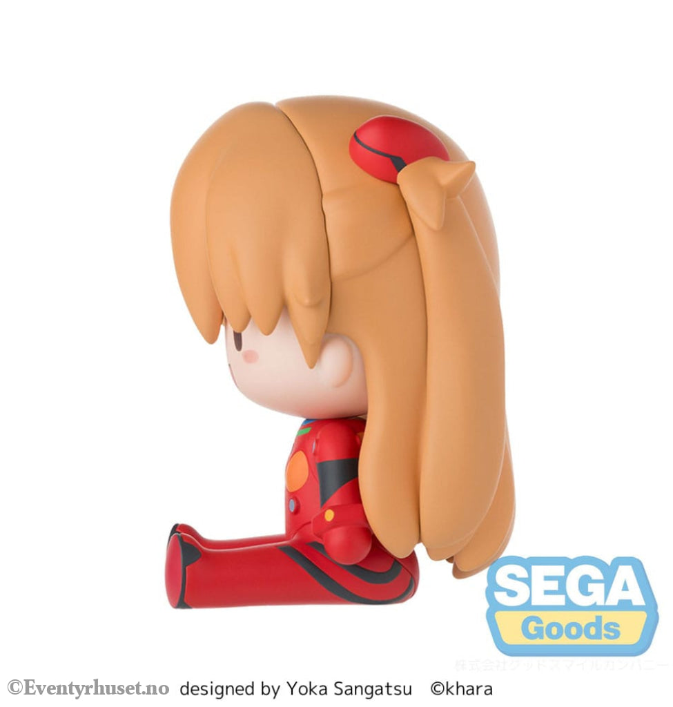Evangelion: New Theatrical Edition Fuwa Petit Chibi Figure Asuka Plug Suit 8 cm Manga & Anime