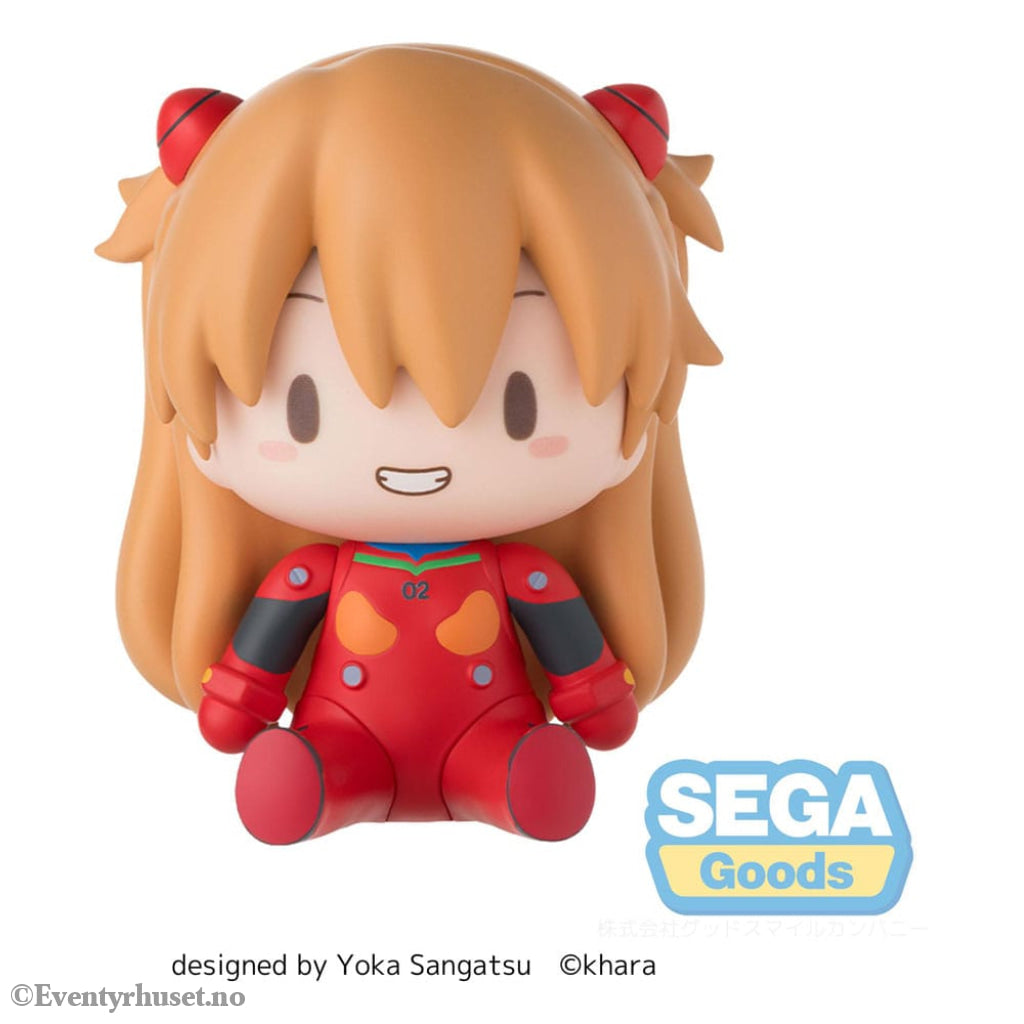 Evangelion: New Theatrical Edition Fuwa Petit Chibi Figure Asuka Plug Suit 8 cm Manga & Anime