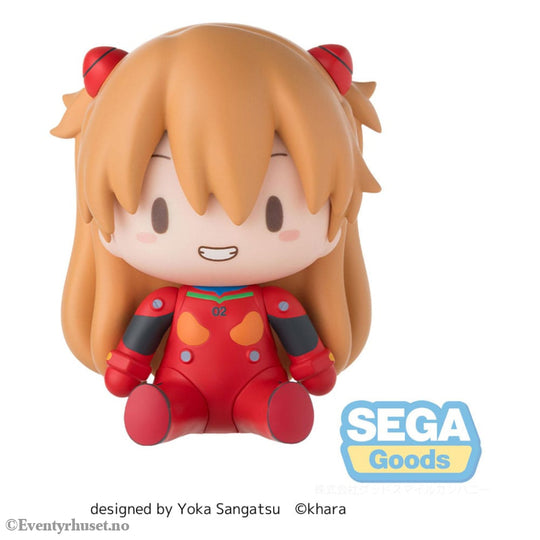 Evangelion: New Theatrical Edition Fuwa Petit Chibi Figure Asuka Plug Suit 8 cm Manga & Anime