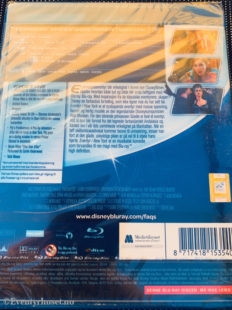 Eventyr i New York. Blu-ray. Ny i plast!