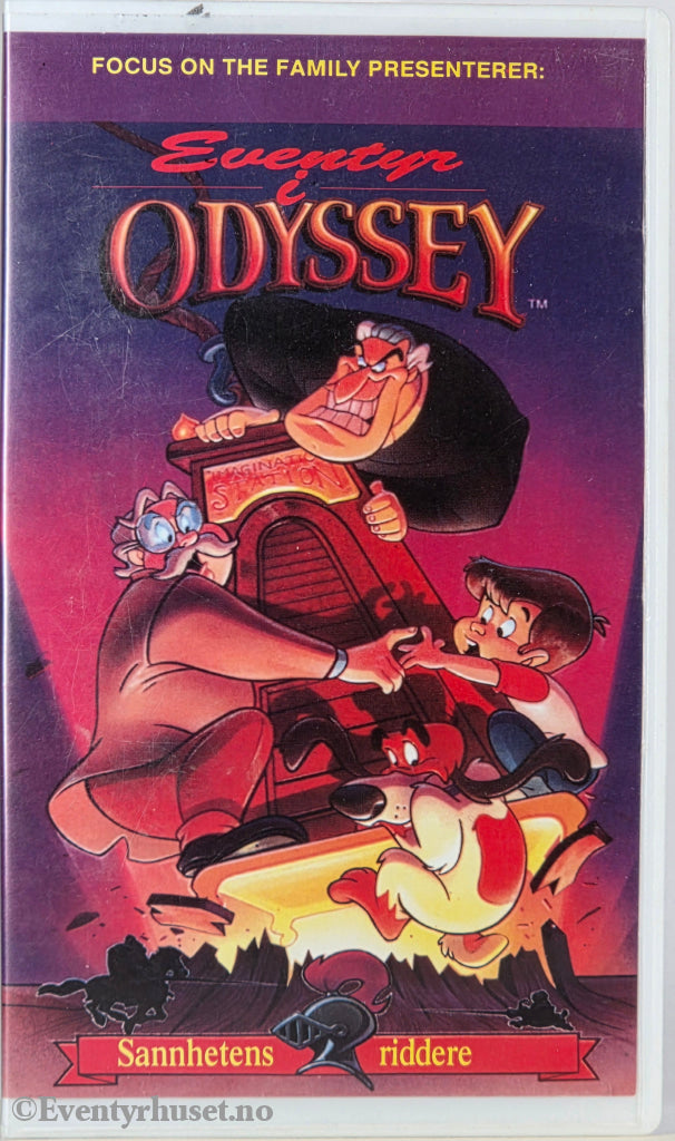 Eventyr i Odyssey. Vol. 1: Sannhetens riddere – 1991 . VHS.