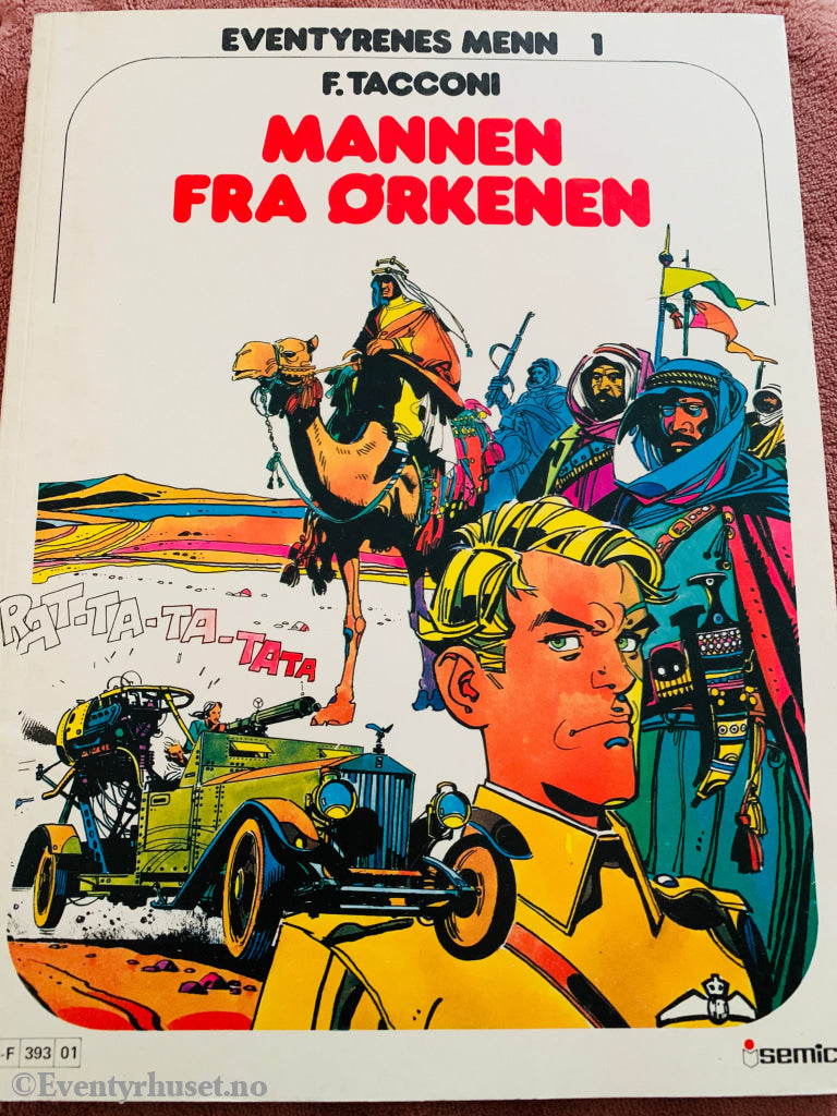 Eventyrenes menn 1: Mannen fra ørkenen (1981). Tegneseriealbum.