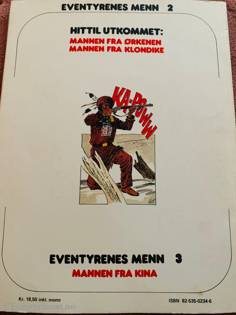 Eventyrenes menn 2: Mannen fra Klondike (1981). Tegneseriealbum.