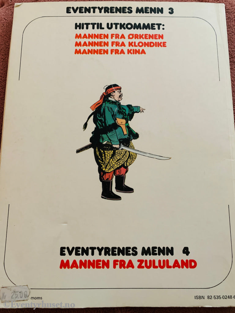 Eventyrenes menn 3: Mannen fra Kina (1981). Tegneseriealbum.