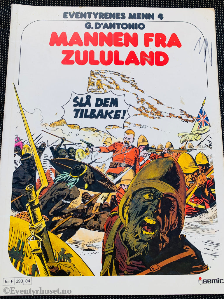Eventyrenes menn 4: Mannen fra Zululand (1981). Tegneseriealbum.