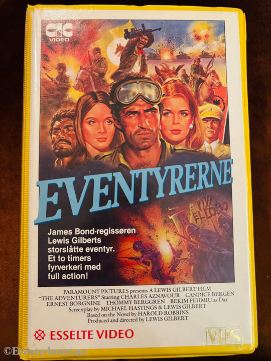 Eventyrerne. Dobbelt-VHS. VHS Big Box.