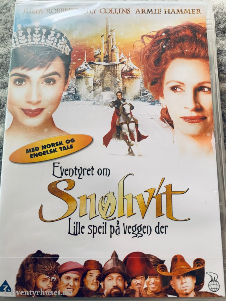 Eventyret Om Snøhvit. 2012. Dvd Ny I Plast!