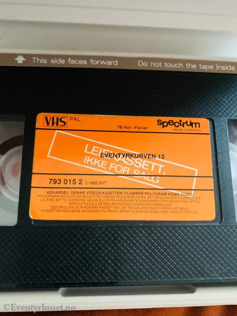 Eventyrkurven. Vol. 12. VHS Big Box. VHS Big Box