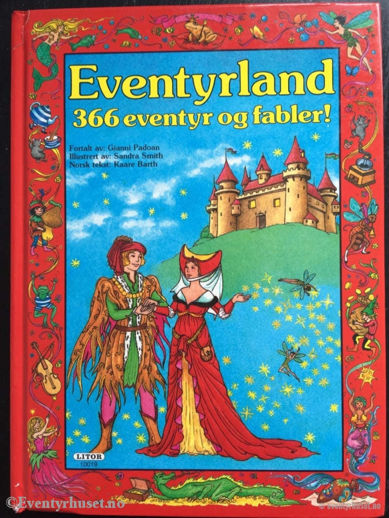 Eventyrland. 366 Eventyr Og Fabler! 1987. Eventyrbok