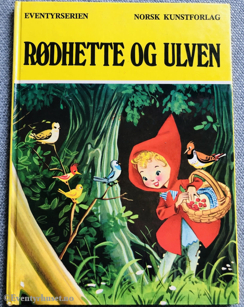 Eventyrserien. 1974. Rødhette Og Ulven. Eventyrbok