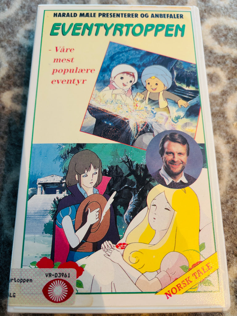Eventyrtoppen. 1987. VHS. VHS Big Box