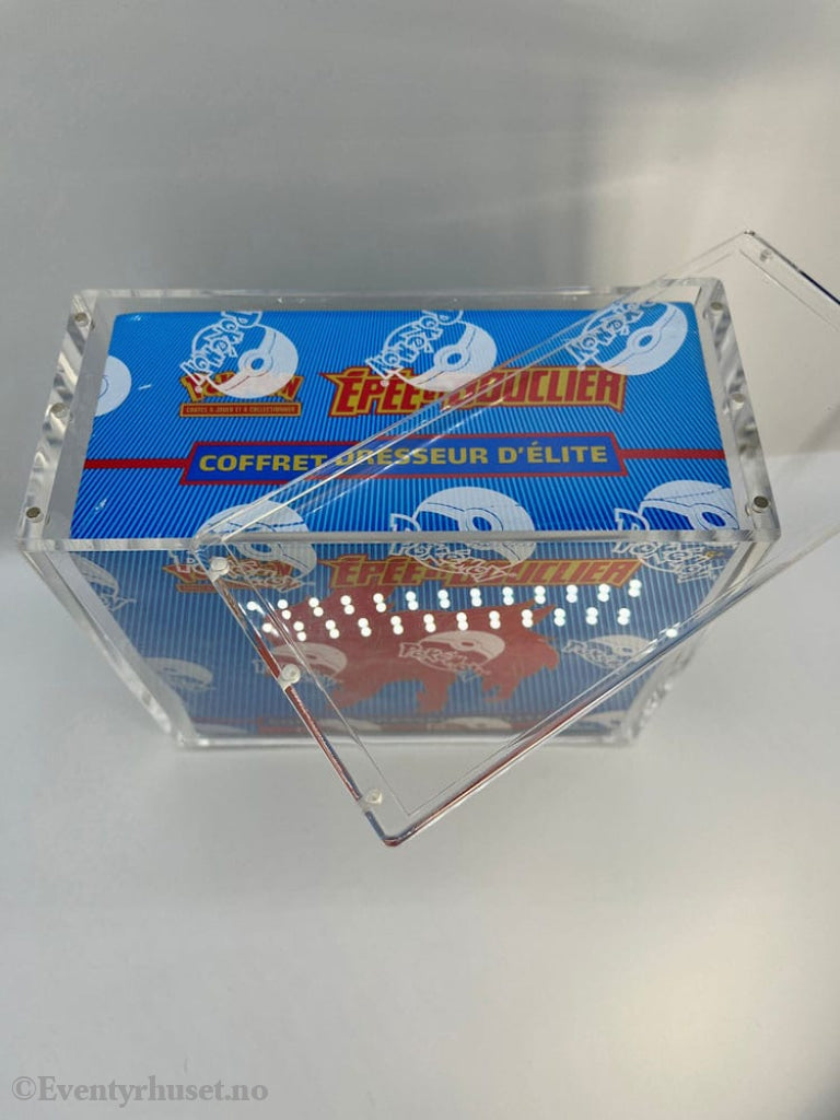 Evoretro Acrylic Display Case for Booster Boxes / Elite Trainer Boxes Ver. 1 Magnetic Storage & Protection