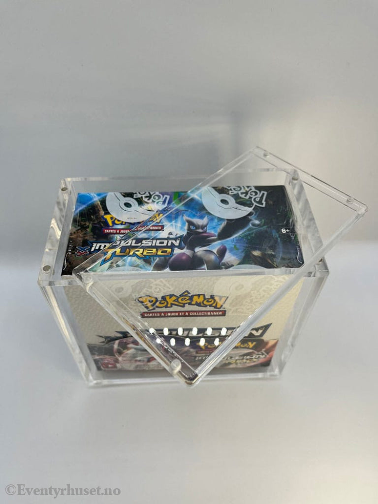 Evoretro Acrylic Display Case for Booster Boxes / Elite Trainer Boxes Ver. 2 Magnetic Storage & Protection
