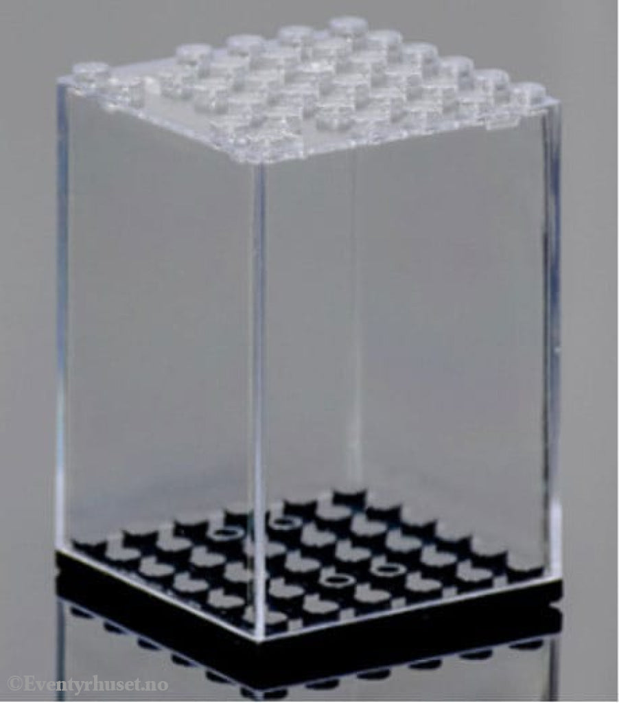 Evoretro Acrylic Display Case for mini figures Single Stackable Storage & Protection