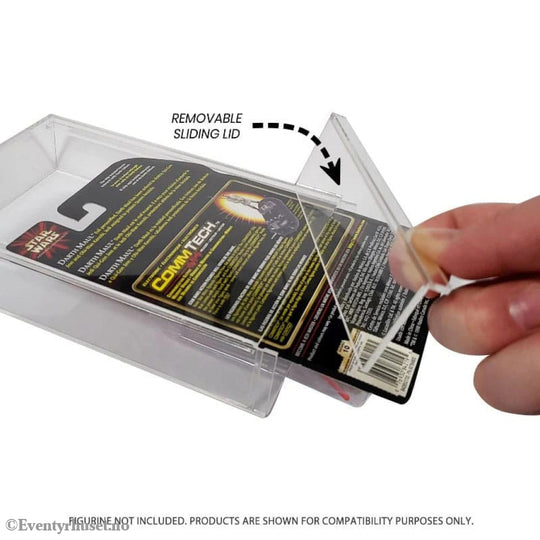 Evoretro Acrylic Display Cases 2-Pack for Action Figures Storage & Protection