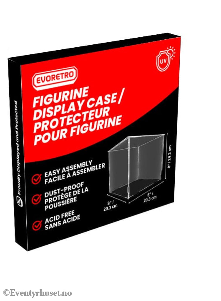 Evoretro Acrylic Modular Display Case 20 cm Storage & Protection
