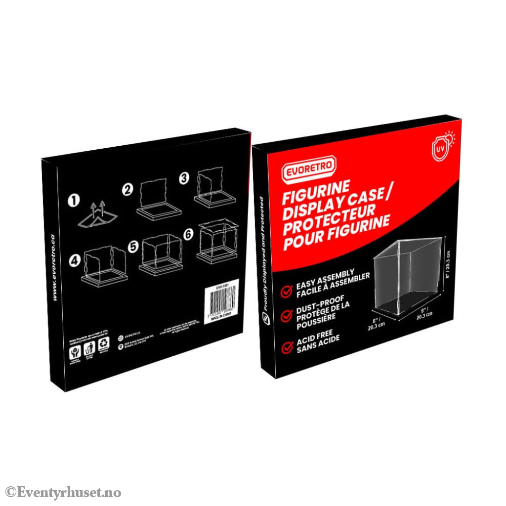 Evoretro Acrylic Modular Display Case 20 cm Storage & Protection