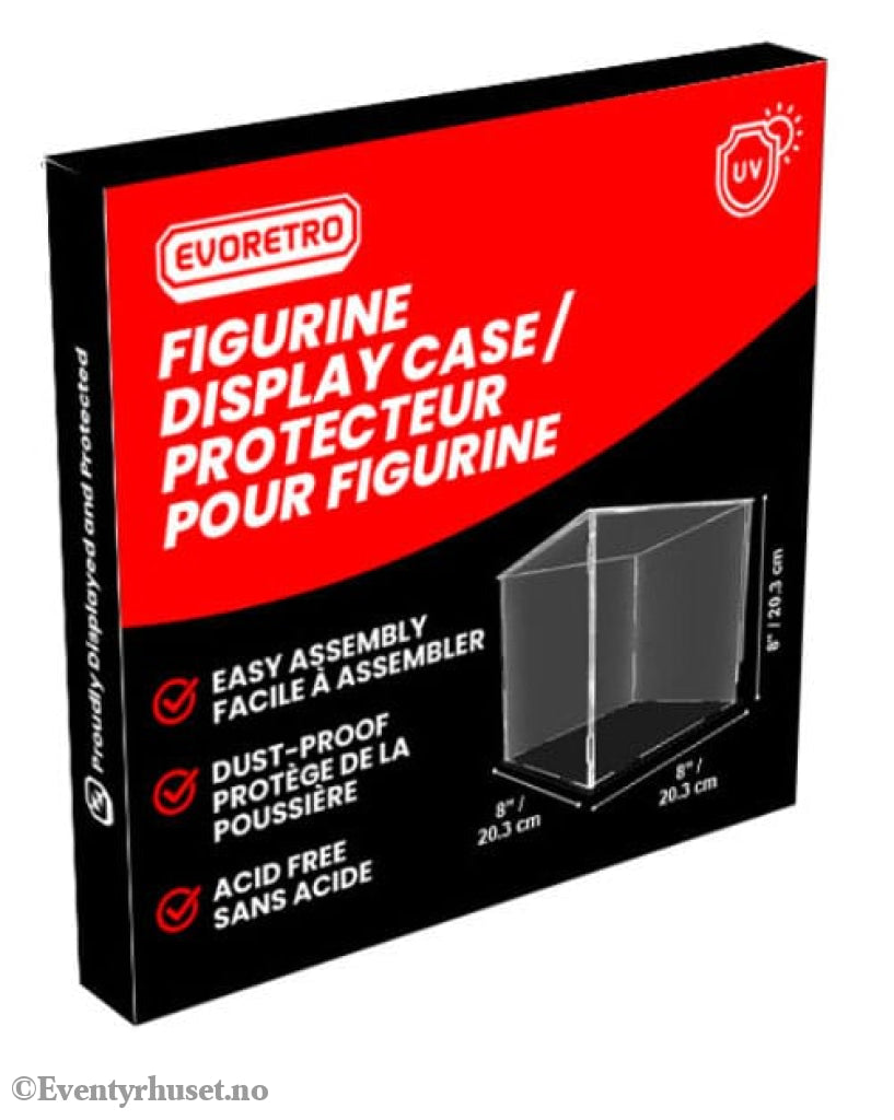 Evoretro Acrylic Modular Display Case 25 cm Storage & Protection