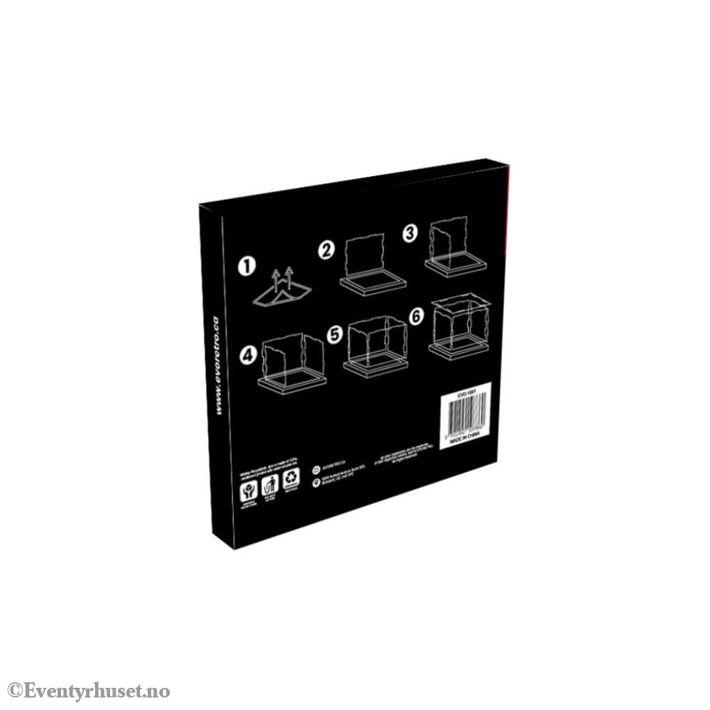 Evoretro Acrylic Modular Display Case 25 cm Storage & Protection