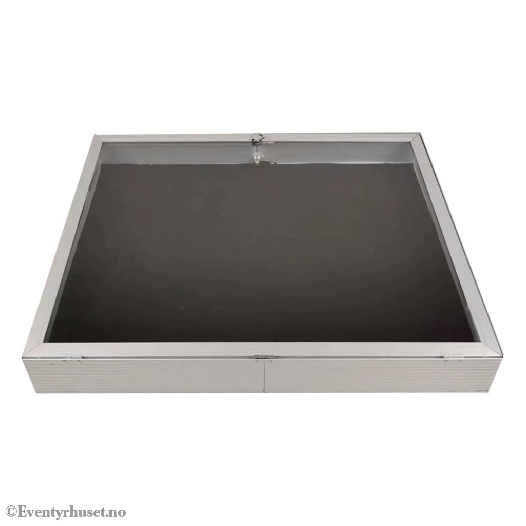 Evoretro Aluminum Display Case Silver Storage & Protection