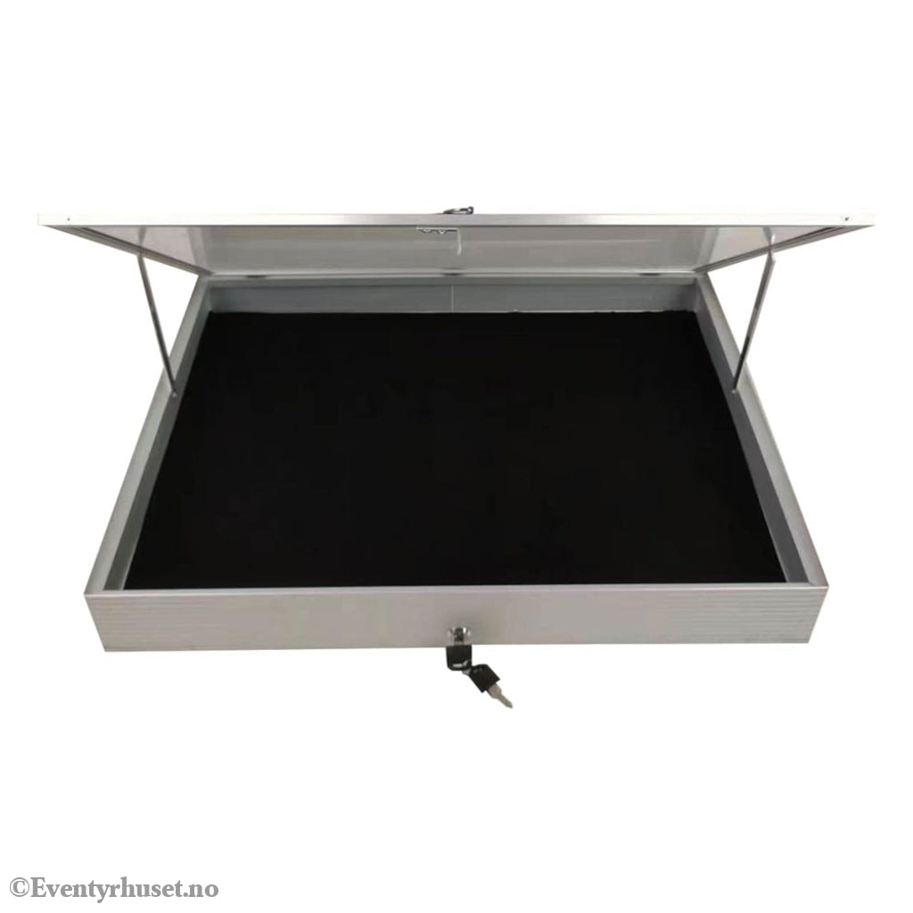 Evoretro Aluminum Display Case Silver Storage & Protection