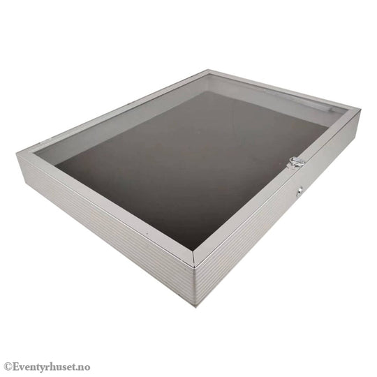 Evoretro Aluminum Display Case Silver Storage & Protection