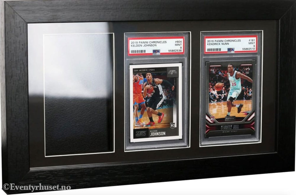 Evoretro Graded Card Display Frame for 3 PSA Graded Cards Storage & Protection