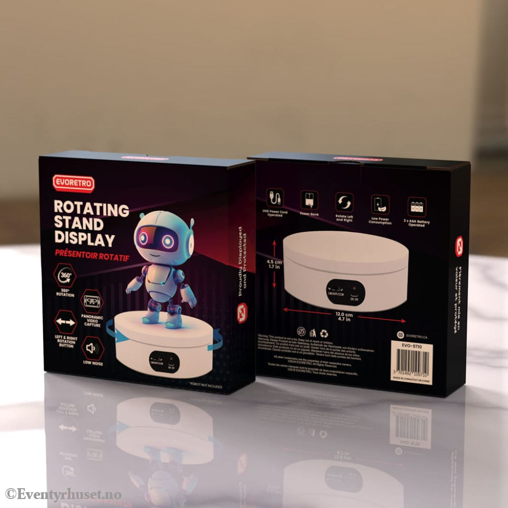 Evoretro Stand Display Rotating Storage & Protection