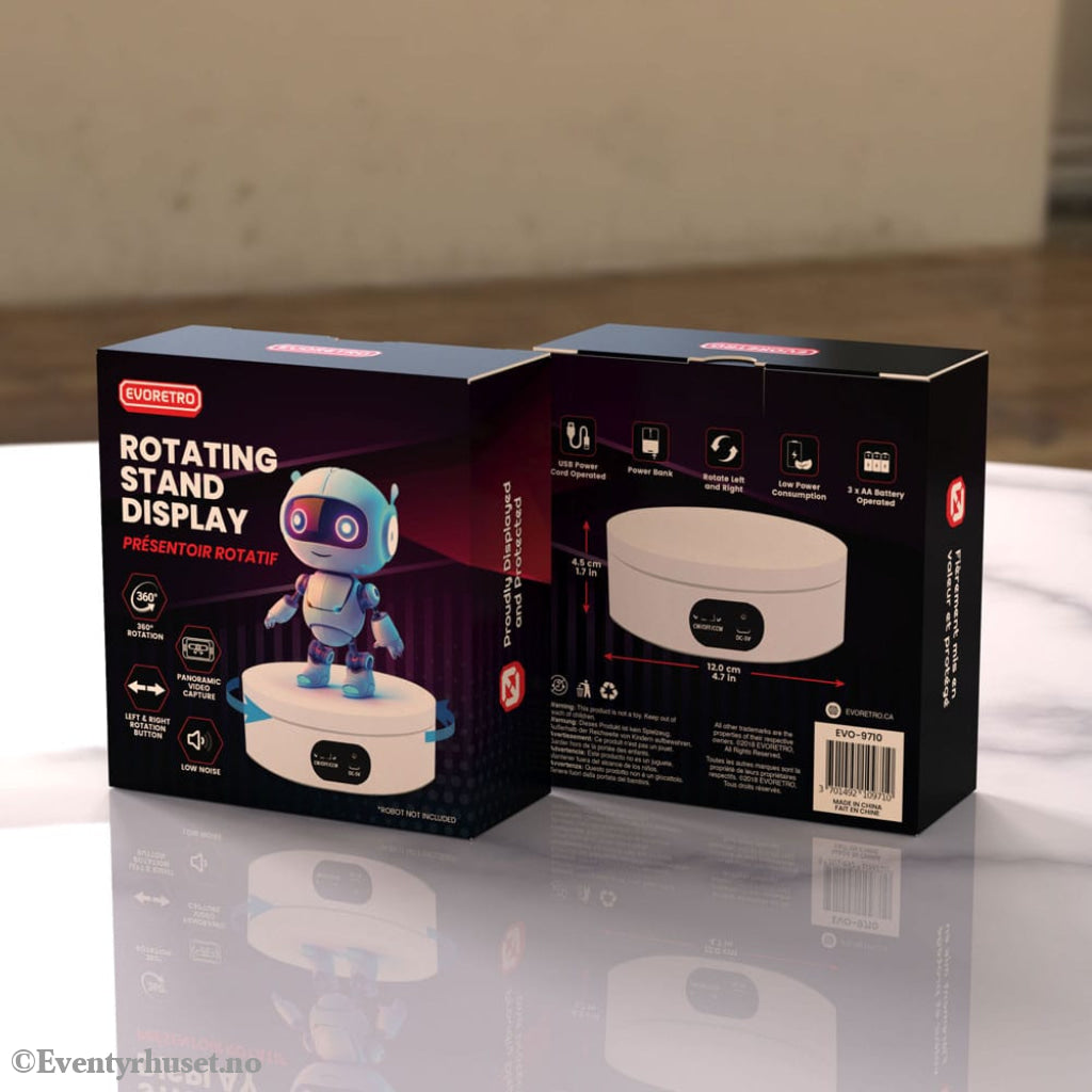 Evoretro Stand Display Rotating Storage & Protection